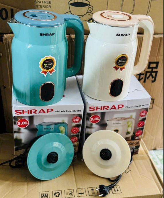 ẤM SIÊU TỐC 3L SHRAP SH38 CAO CẤP