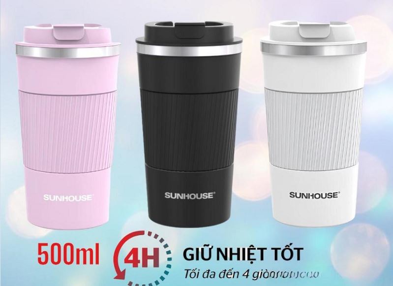 CỐC,LY GIỮ NHIỆT SUNHOUSE KS-TU 500ML