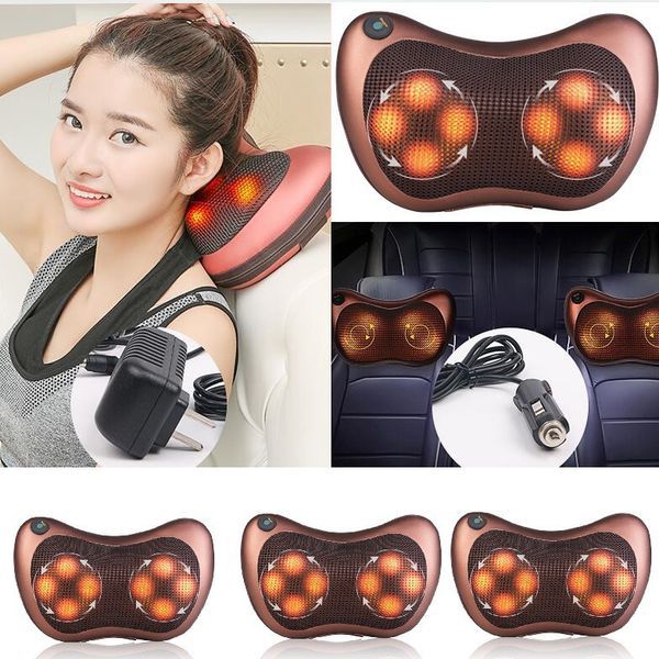 GỐI MASSAGE 8 BI XOAY 2 CHIỀU