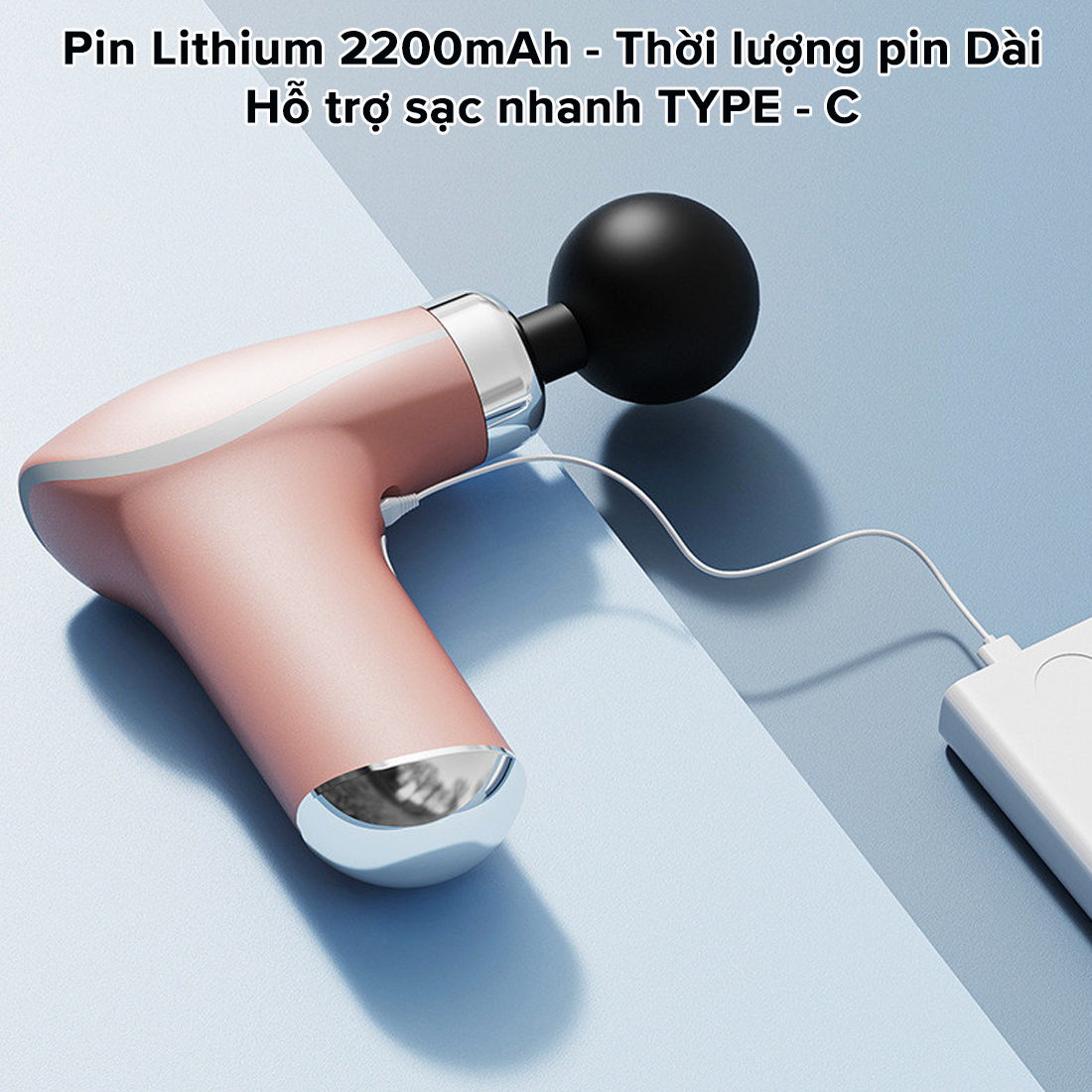 MÁY MASSAGE CƠ TAY 8 ĐẦU 6 CHẾ ĐỘ KH 325