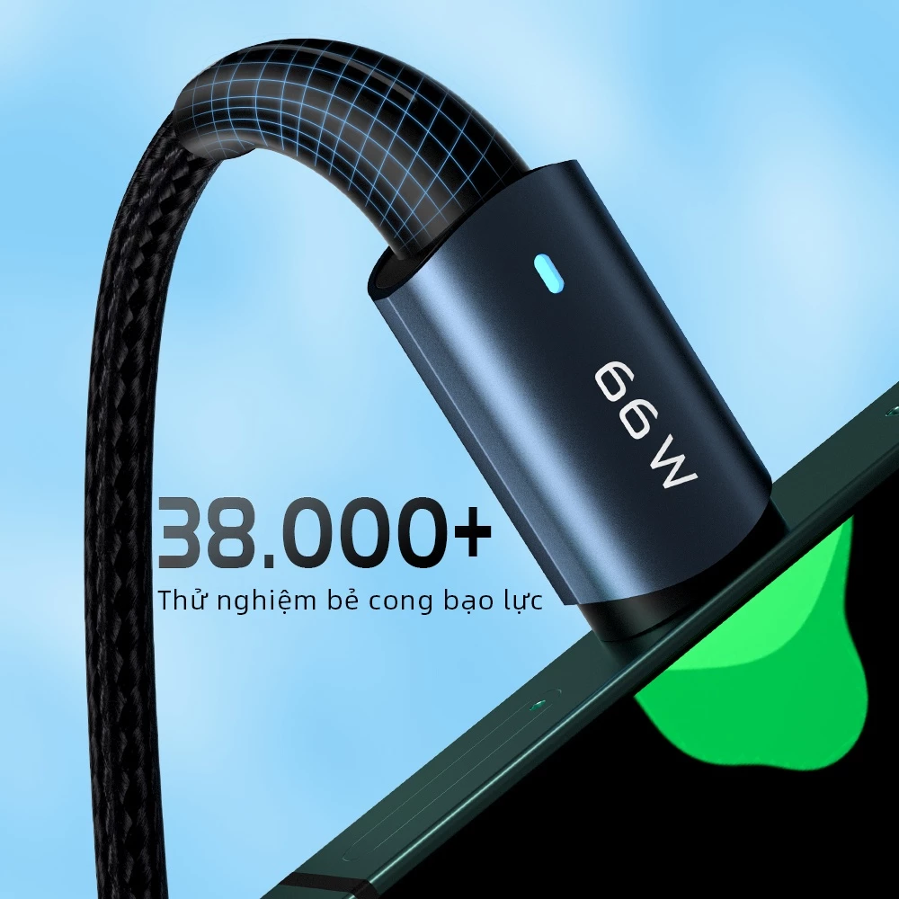 CÁP SẠC NHANH TYPE C 60W ESSAGER CHÍNH HÃNG
